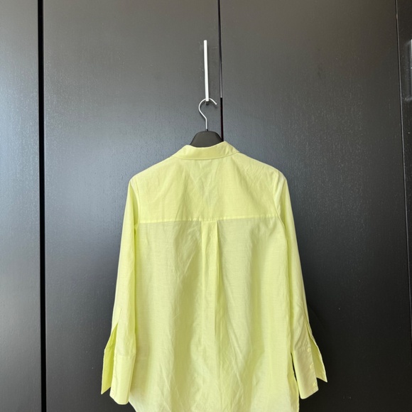 Massimo Dutti Lime Green Blouse - Picture 2 of 4